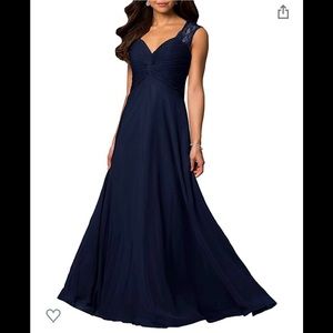 Navy formal dress